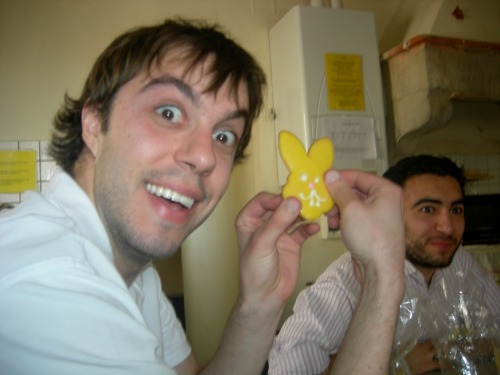 Matt & an Easter Bunny